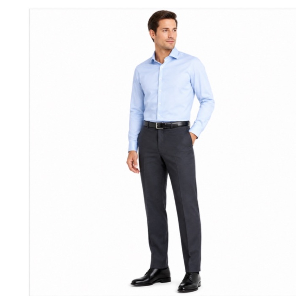 NWT Geoffrey Beene Grey Dress Pants Sz 36 x 34